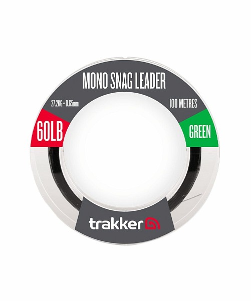 Trakker Snag Leader - Greenmodèle 0.65mm (60lb) / 27.2kg / 100m / Green - MPN: 228532 - EAN: 5056618304950
