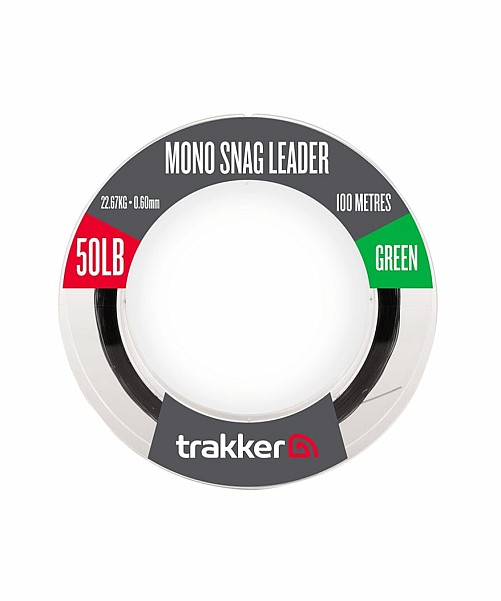 Trakker Snag Leader - Greenmodel 0.66mm (50lb) / 22.6kg / 100m / Green - MPN: 228531 - EAN: 5056618304943