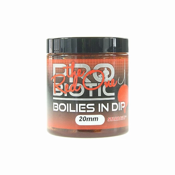 Starbaits Probiotic Boilies in Dip - Red One 20mm