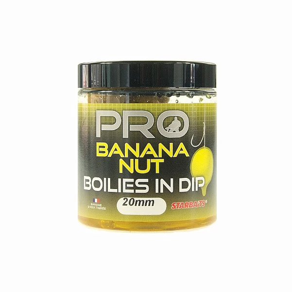Starbaits Probiotic Boilies in Dip - Banana Nut 20mm