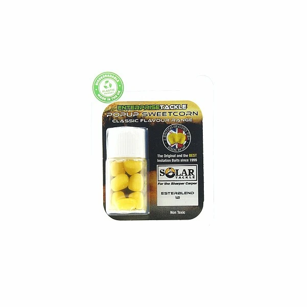 EnterpriseTackle Pop Up Classic Flavour Sweetcorn Solar Esterblend 12 - żółty