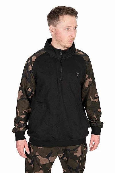 Fox LW Black / Camo QTR Zip S