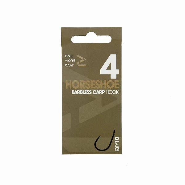 One More Cast HORSESHOE Hooks Barbless 4