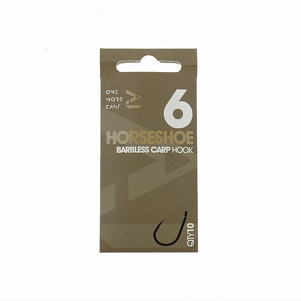 One More Cast HORSESHOE Hooks Barbless 6