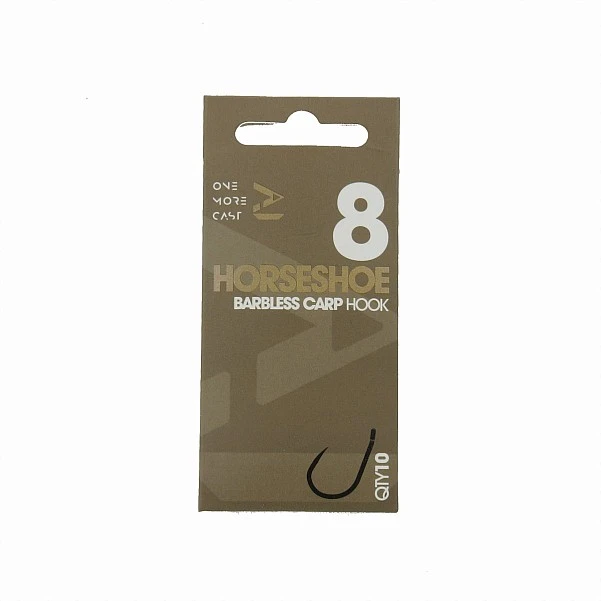 One More Cast HORSESHOE Hooks Barbless 8