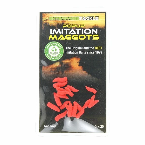EnterpriseTackle Immitation Maggots red-czerwony