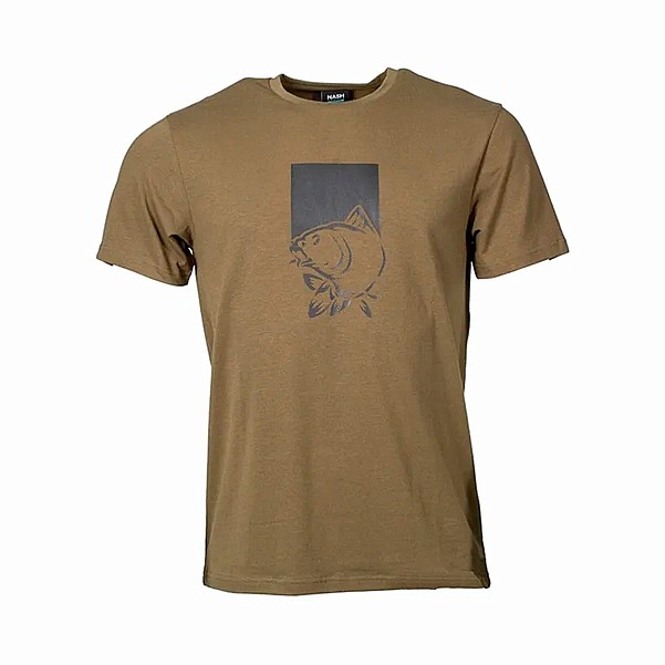 Nash Make It Happen T Shirt Fish Logo - Greenmisurare M - MPN: C2091 - EAN: 5055144820910