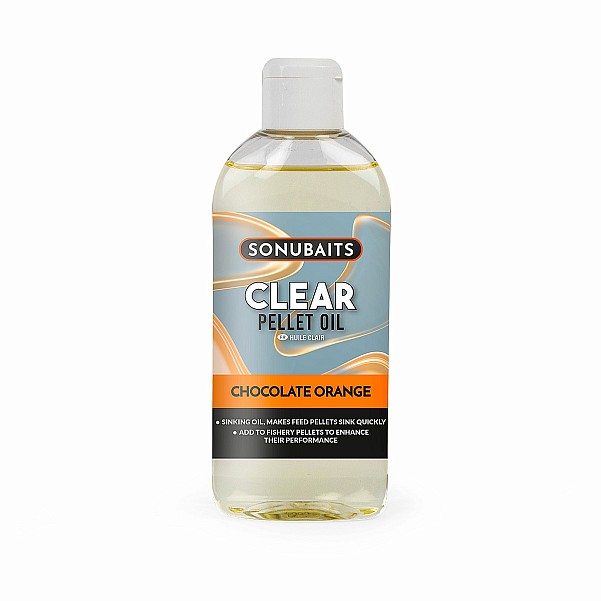 Sonubaits Clear Pellet Oil - Chocolate Orangecsomagolás 200ml - MPN: S1850074 - EAN: 5056317725025