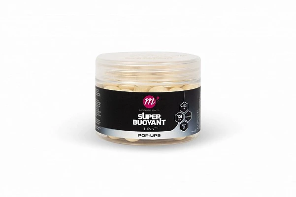 Mainline Link Super Buoyant Pop-Ups - White 13mm