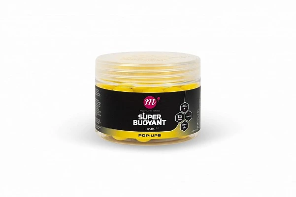 Mainline Link Super Buoyant Pop-Ups - Yellow 13mm