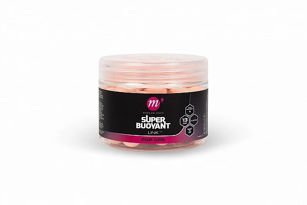 Mainline Link Super Buoyant Pop-Ups - Pink 13mm