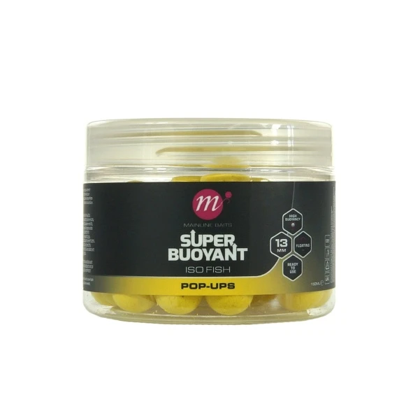 Mainline ISO Fish Super Buoyant Pop-Ups - Yellow 13mm