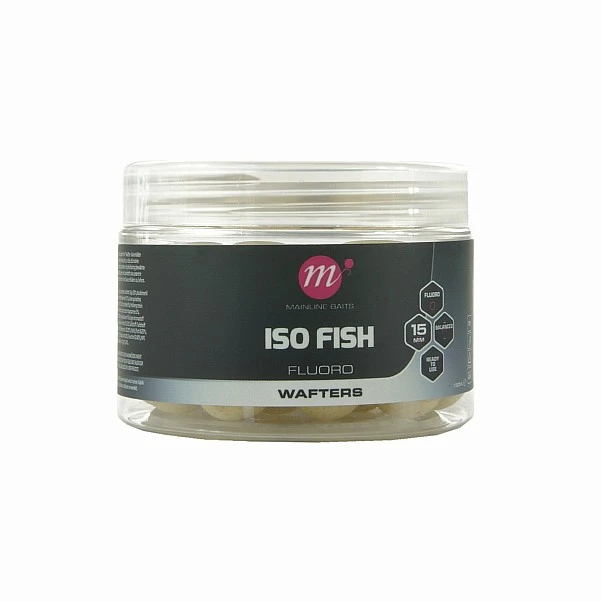 Mainline ISO Fish Fluoro Wafters - White 15mm