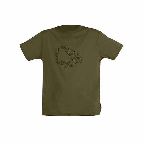 Avid Carp Icon T-Shirt - KhakiGröße S - MPN: A0620319 - EAN: 5056317747744