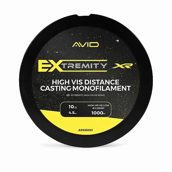 Avid Carp Extremity Hi-Vis XR Mono 0.26mm (10lb / 4.30kg) 1000m
