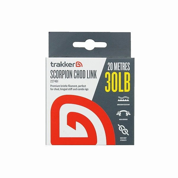 Trakker Scorpion Chod Link 0.45mm / 30lb (13.6kg) / 20m