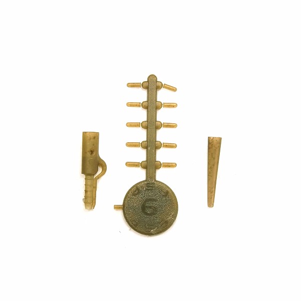 ESP Adjustable Lead Clips kolor weedy green / zielony - MPN: ETALCL009WG - EAN: 5055394204386