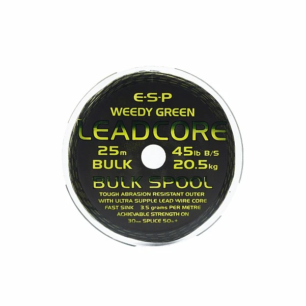 ESP LeadCore 45lb verde / 25m