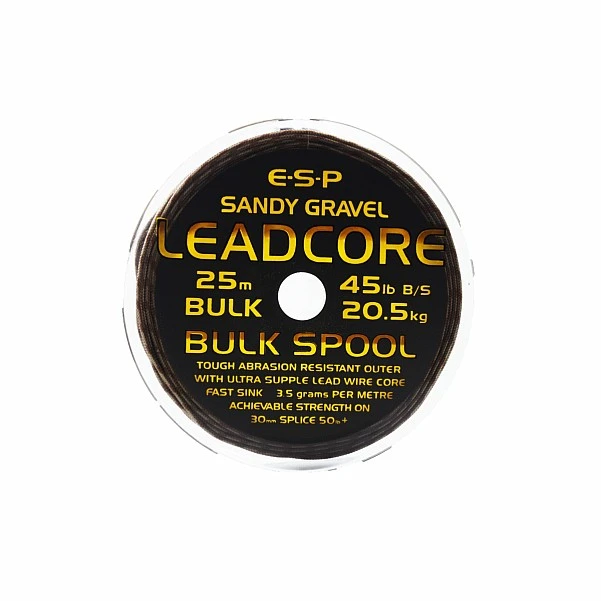 ESP LeadCore 45lb color sabbia / 25m