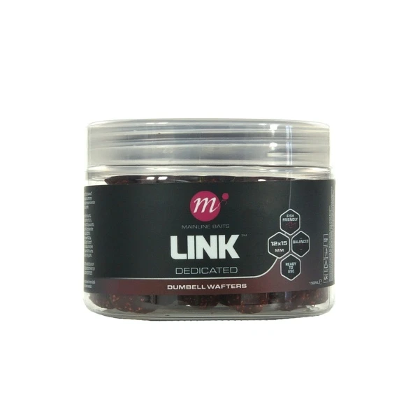 Mainline Link Dumbell Wafters 12x15mm
