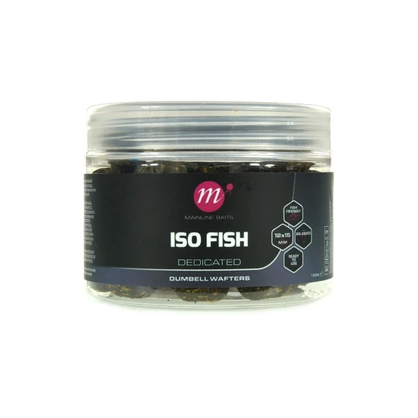 Mainline ISO Fish Dumbell Wafters 12x15mm
