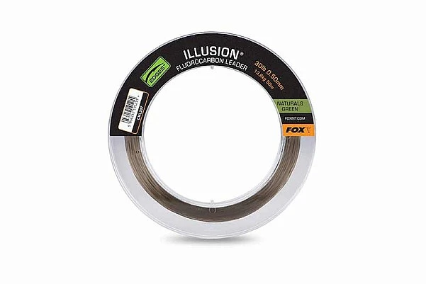 Fox Illusion Fluorocarbon Leader Green 30lb 13.6 kg (0.50 mm)