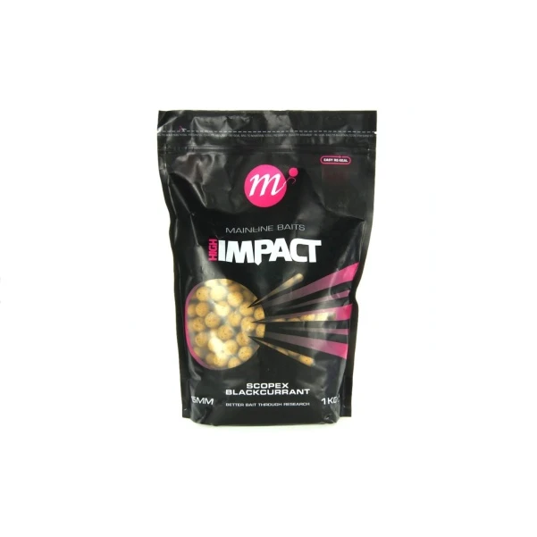 Mainline High Impact Boilies - Scopex & Blackcurrant 15 мм - 1 кг
