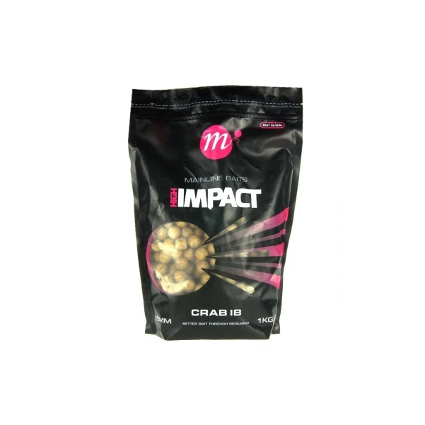 Mainline High Impact Boilies - Crab IB 15 мм - 1 кг