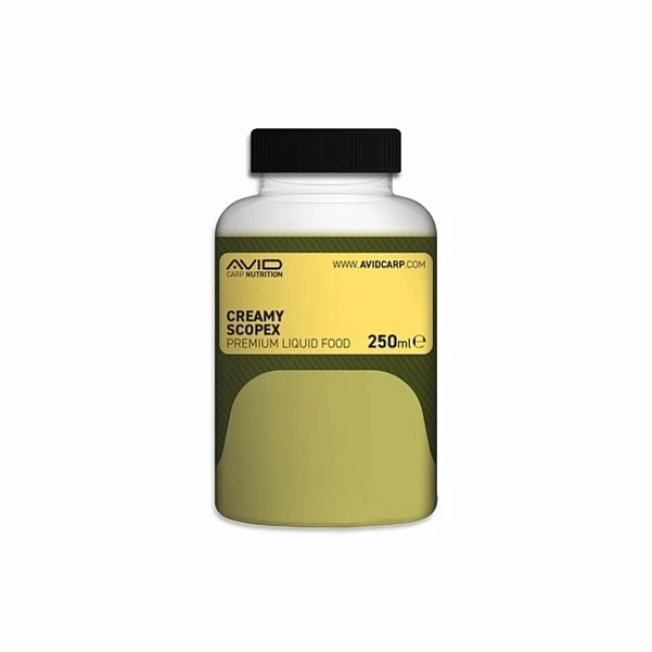 Avid Carp Creamy Scopex Liquid Food 250ml