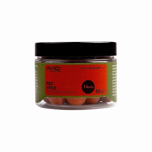 Avid Carp Red Spice Pop-Ups 14mm