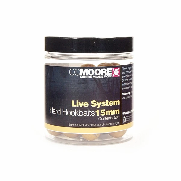 CcMoore Hard Hookbaits - Live System 15 mm
