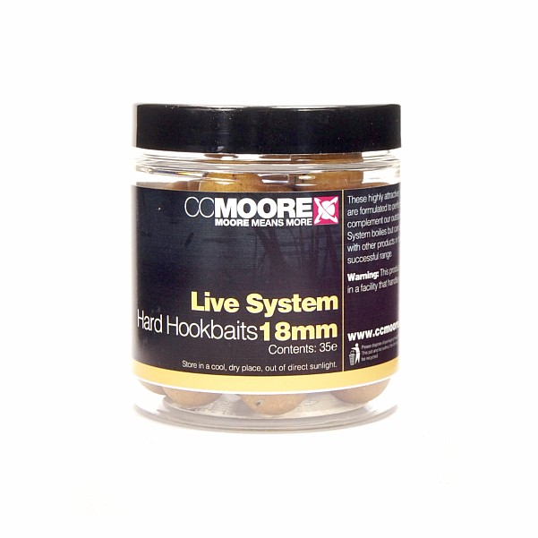 CcMoore Hard Hookbaits - Live Systemdydis 18 mm - MPN: 92802 - EAN: 634158436178