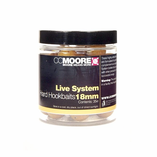 CcMoore Hard Hookbaits - Live System 18 mm