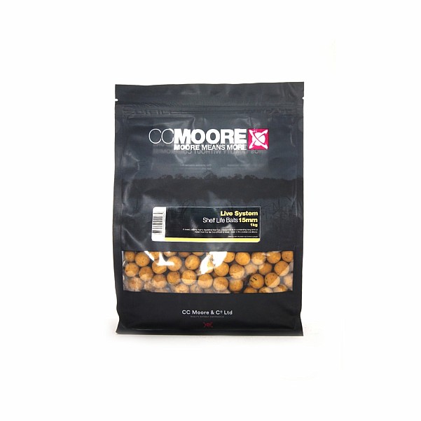 CcMoore ShelfLife Boilies - Live System - 1 kgtaille 15 mm / 1 kg - MPN: 95418 - EAN: 634158440984