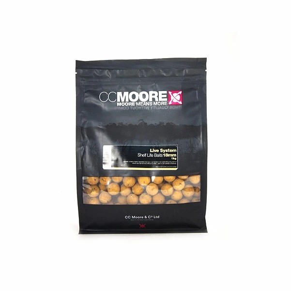 CcMoore ShelfLife Boilies - Live System - 1 kg 18 mm / 1 kg