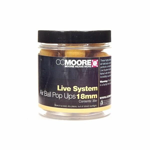 CcMoore Air Ball Pop-Ups - LIVE SYSTEM  18 mm