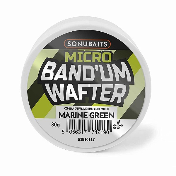 Sonubaits Micro Bandum Wafters - Marine Greendydis Micro (4.5mm) - MPN: S1810117 - EAN: 5056317742190
