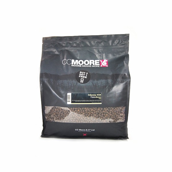 CcMoore Pellets - Odyssey XXXconfezione 6 mm / 3 kg - MPN: 97557 - EAN: 634158442247