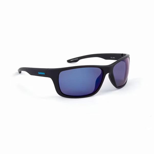 Shimano Eyewear Antares Matte Black & Blue Mirrorméret univerzális - MPN: SHMGFMBBM - EAN: 8717009889728