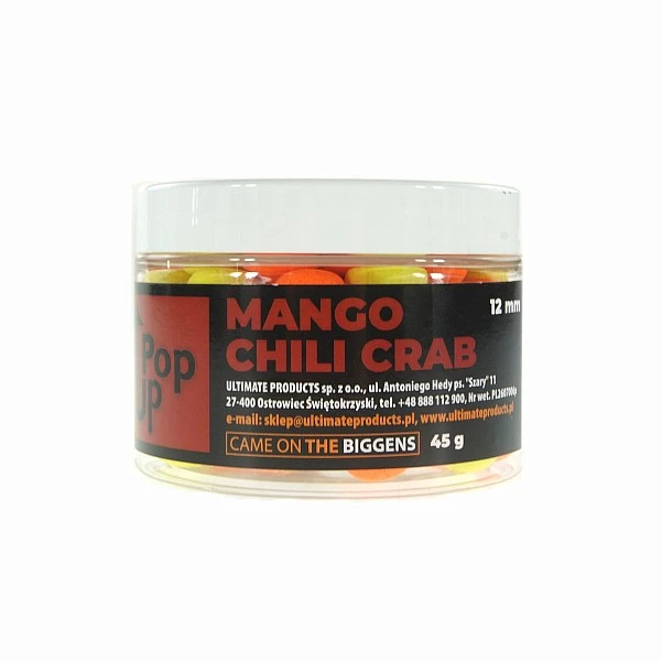 UltimateProducts Top Range Pop-Ups - Mango Chili Crab 12 mm