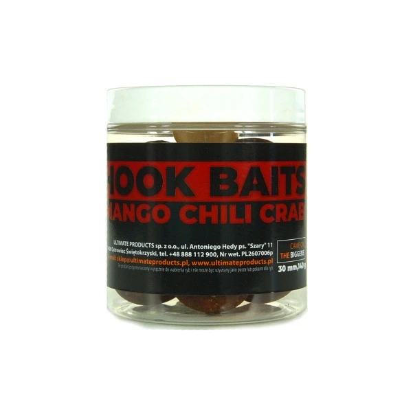 UltimateProducts Top Range Hookbaits - Mango Chili Crab 30 mm