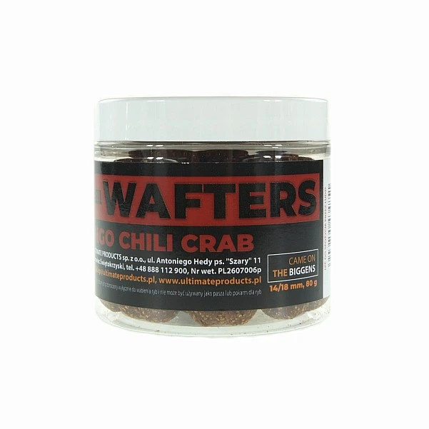 UltimateProducts Top Range Wafters - Mango Chili Crab dumbell 14/18mm
