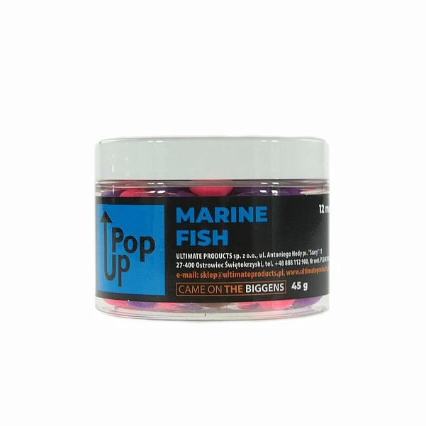 UltimateProducts Top Range Pop-Ups - Marine Fish 12 mm
