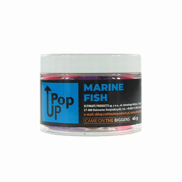 UltimateProducts Top Range Pop-Ups - Marine Fish 15 mm