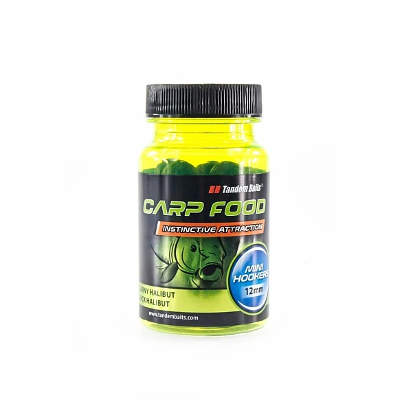 TandemBaits Carp Food Perfection Hookers  - Чорний Галібут 12 мм / 50 г