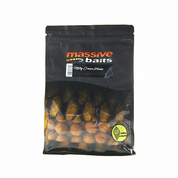 Massive Baits Special Boilies - Milky Cream 24mm / 1kg