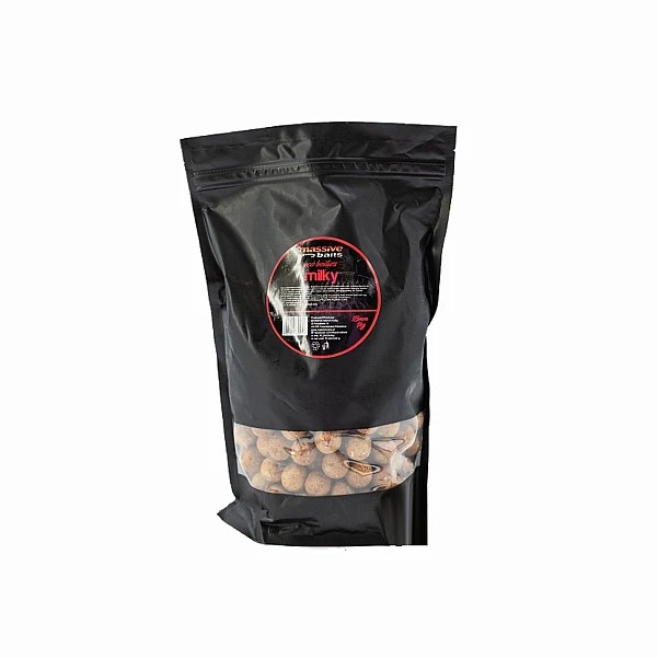 MassiveBaits Eco Boilies - Milky 18 mm / 1 kg
