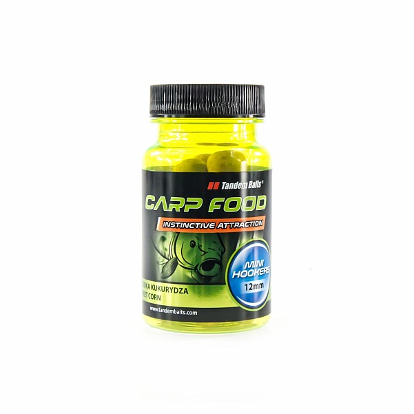 TandemBaits Carp Food Perfection Hookers  - Mais Dolcemisurare 12 mm / 50g - MPN: 11695 - EAN: 5907666678329