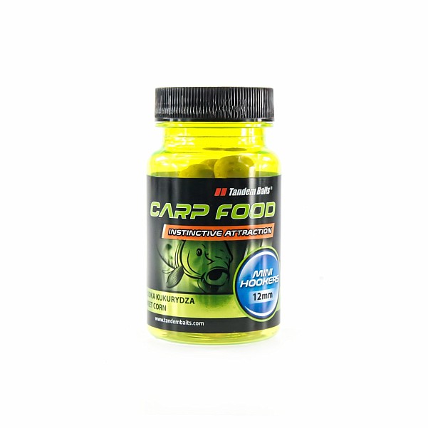 TandemBaits Carp Food Perfection Hookers  - Édes Kukoricaméret 12 mm / 50g - MPN: 11695 - EAN: 5907666678329