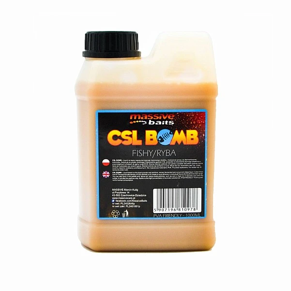 Massive Baits CSL Boomb - Fishy 1000 ml